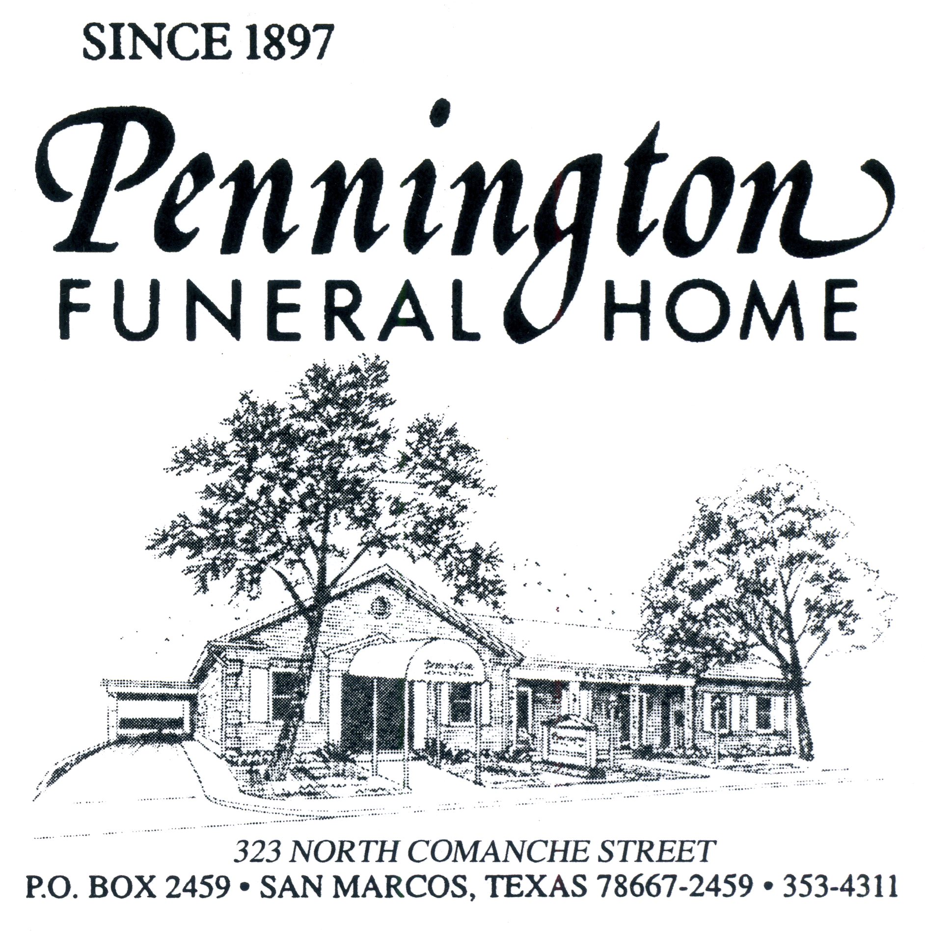 Pennington Funeral Home, San Marcos